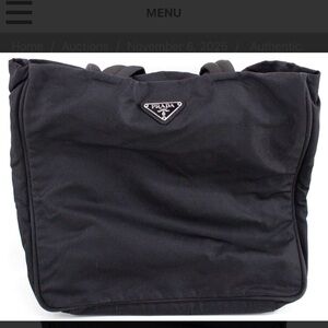 Prada Men's Black Messenger Bag